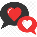 Chat Connection Love Icon