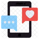 Love Chat Romantic Chat Mobile Chat Icon