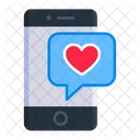 Chat Day Romantic Icon