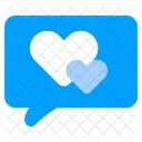 Love Chat Chat Love Icon