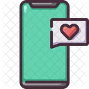 Love Chat Love Message Mobile Message Icon