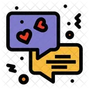 Chat Communication Love Icon