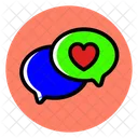 Love Chat Love Message Heart Icon