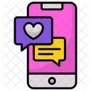 Love Chat  Symbol