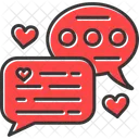 Love Chat Box Chat Icon