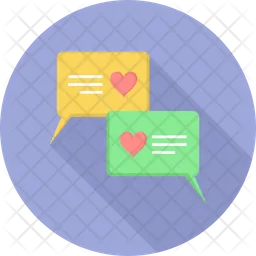Love chat  Icon
