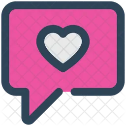 Love chat  Icon