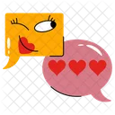 Love Chat Message Love Message Icon