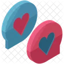 Love Chat Chatting Icon