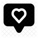 Love Chat Love Heart Icône