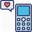 Heart Sign Love Chatting Love Message Icon