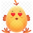 Love Chicken Icon