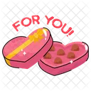 Chocolate Sweet Box Icon