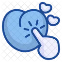 Touch Heart Love Icon