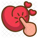 Love Click  Icon