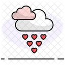 Love Cloud Valentines Day Cloud Icon