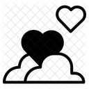 Love Cloud Heart Love Icon