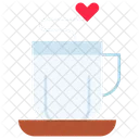 Love Coffee Love Tea Hot Coffee Icon