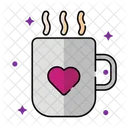 Coffee Valentine Valentines Day Icon