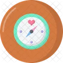 Love Compass Love Heart Icon