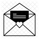 Love Confession Note Icon