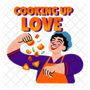 Love Cooking Chef Thanksgiving Icon