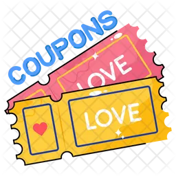 Love coupons  Icon