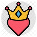 Love Crown Headpiece Headwear Icon