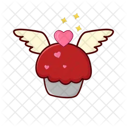 Love cupcake  Icon