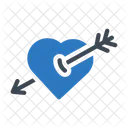 Heart Dart Love Icon
