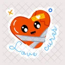Love Cures Love Heals Healing Power Icon