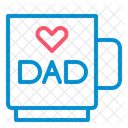 Love Dad Cup Love Dad Mug Love Dad Icon
