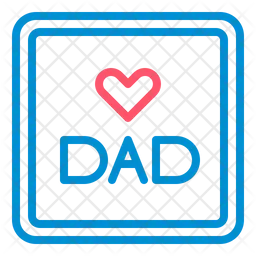 Love Dad Picture  Icon