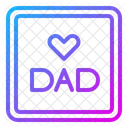 Love Dad Picture  Icon