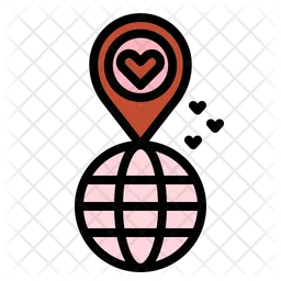 Love Dating Location  Icon