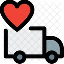Love Delivery Truck Box Truck Icon