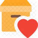 Love Delivery Favorite Parcel Package Icon