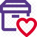 Love Delivery Favorite Parcel Package Icon