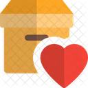 Love Delivery Favorite Parcel Package Icon