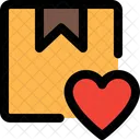 Love Delivery Favorite Parcel Box Heart Icon