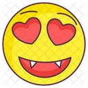 Love Devil Emoji Love Devil Expression Emotag Icône