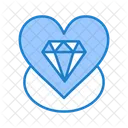 Love Diamond Heart Diamond Diamond Icon