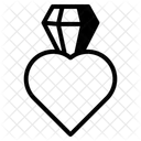 Love Diamond Icon