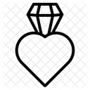 Love Diamond Icon