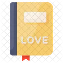 Love Diary Love Book Romantic Novel Icon