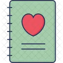 Love Diray Love Notes Notepad Icon