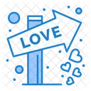Love Direction  Icon
