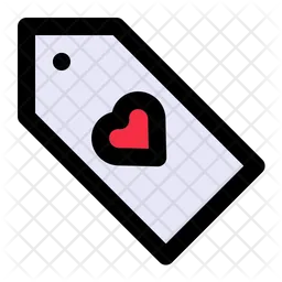 Love Discount Tag  Icon