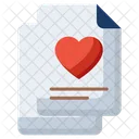 Love Document Icon
