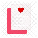 Love Document Two Paper Format Icon